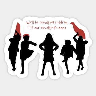 Matilda Revolting Children Sticker